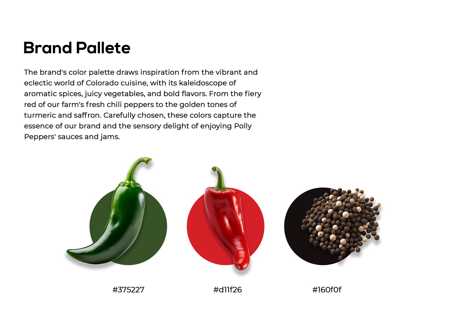 Pandemic Polly Peppers brand palette reference